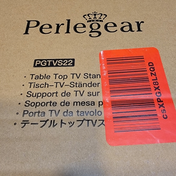 Perlegear Table Top TV Stand - Picture 6 of 9